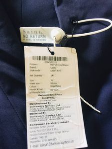 Brand New Men's Navy Blue Blazer