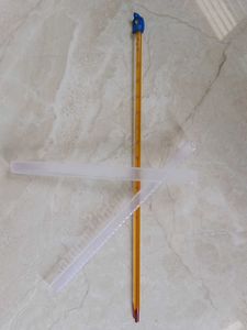 Borosilicate Glass Red Alcohal Thermometer