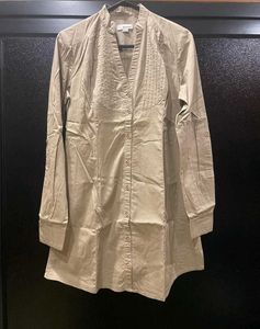 Elegant beige Long shirt 👕