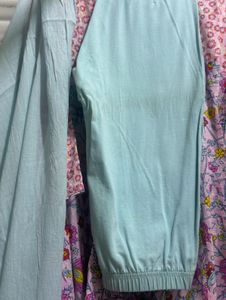 Floral Print Kurta Set with Dupatta