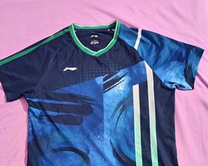 Men's Blue Athletic T-Shirt