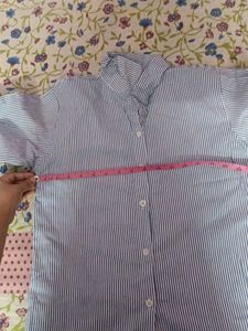 Classic Striped Button-Up Shirt