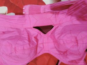 Comfortable Pink Cotton Bra