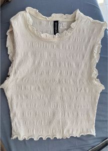 Chic Smocked Crop Top