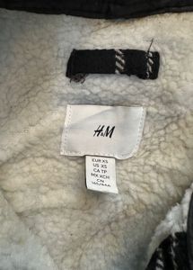 H&amp;M Men's Plaid Flannel Shirt Jacket