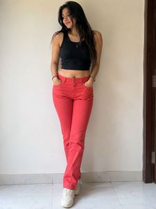 Coral Straight Leg Pants