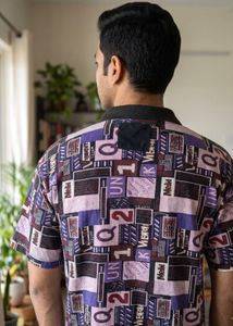 Men's Graphic Print Short Sleeve funky t shirt
