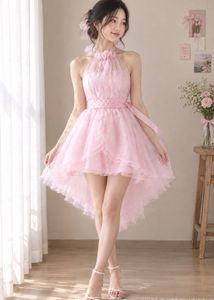 Charming Pink Princess Dress