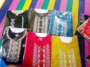 Embroidered Kurta Set