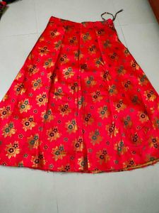 Red &amp; Blue Lehenga Choli Set