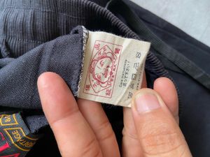 Evisu Black Logo Joggers