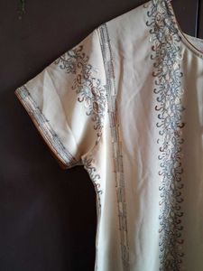 Elegant Cream Kurta Set