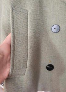 Zara Double Breasted Coat
