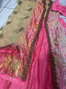 Elegant Pink Anarkali Suit