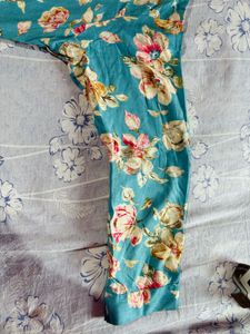 Beautiful Floral Print short Kurti