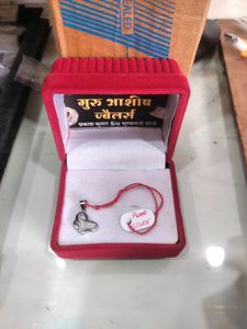 Heart Shape Pandel Pure Silver 925 (Wt: 1.200gm)