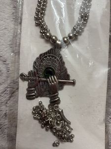 Oxidized Silver Necklace Set
