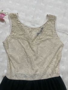 Elegant Lace Top Dress