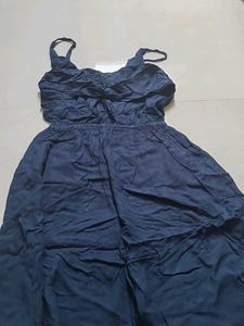 Navy Blue Strappy Dress