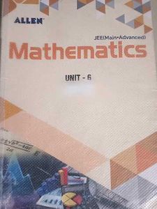 Allen Mathematics JEE(Main+Advanced) Unit 6