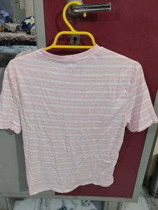Cute Striped Graphic T-Shirt