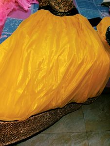 Stunning Yellow Party Dress