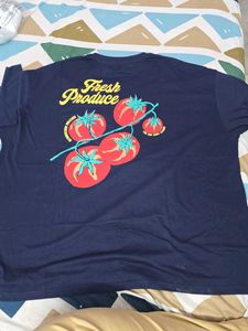 SHEIN Navy Blue Graphic T-Shirt
