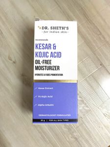 Dr. Sheth's Kesar & Kojic Acid Oil-Free Moisturize