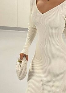 chic Long Sleeve Maxi Dress