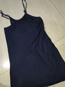 Navy Blue Bikini Top