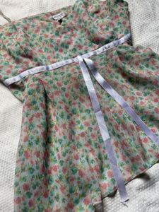 Floral Chiffon Camisole Top