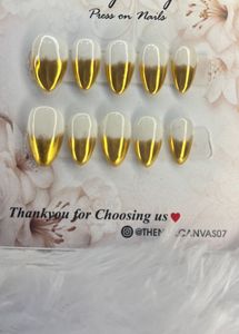 Gold Ombre Press-On Nails