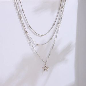 Layered Star Necklace