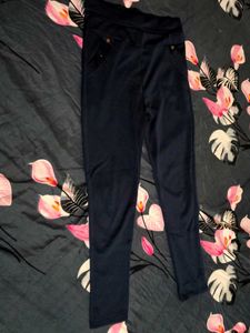 Comfy Navy Blue Leggings