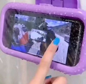 Waterproof Shower Phone Holder – Wall Mount Case
