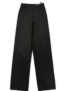 Classic Wide-Leg Trousers - chocolate brown