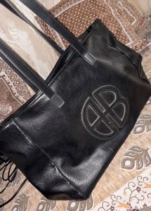 Classic Black Tote Bag