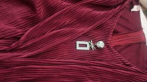 Elegant Maroon Dress