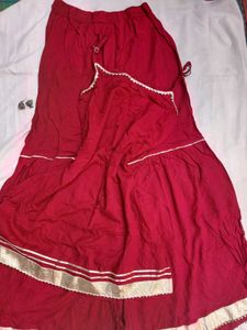 😋Maroon Kurta Set with Palazzos😋