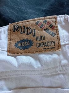 White Denim Shorts