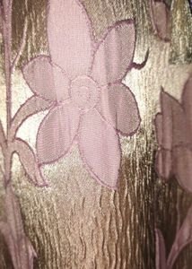 Best Quality Like New 7 Pink Flower Print Curtain