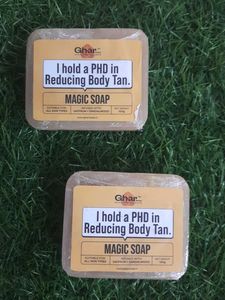 💥 💯% original ghar soap pack of 2 each 100g