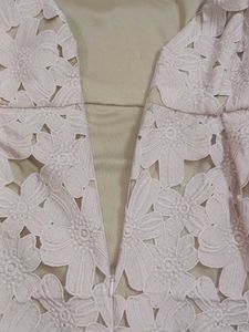 Chic Lace Floral Off-Shoulder Dress