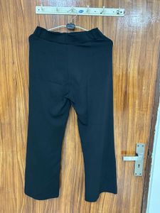 Classic Black Wide-Leg Trousers