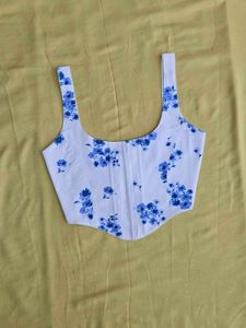 Floral Corset Top