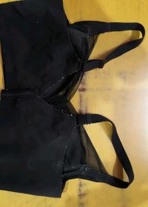 Black Lace Bra