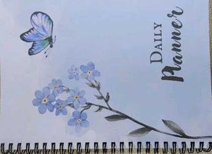 Daily planner notebook