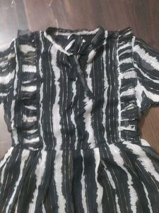Striped Flowy Dress