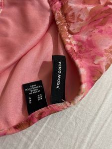 VERO MODA Pink Floral Mini Dress