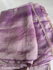 Elegant Purple Saree